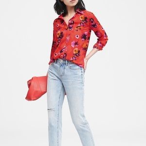 Banana Republic Dillon Floral Shirt